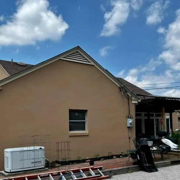 Stucco exterior, Berwick