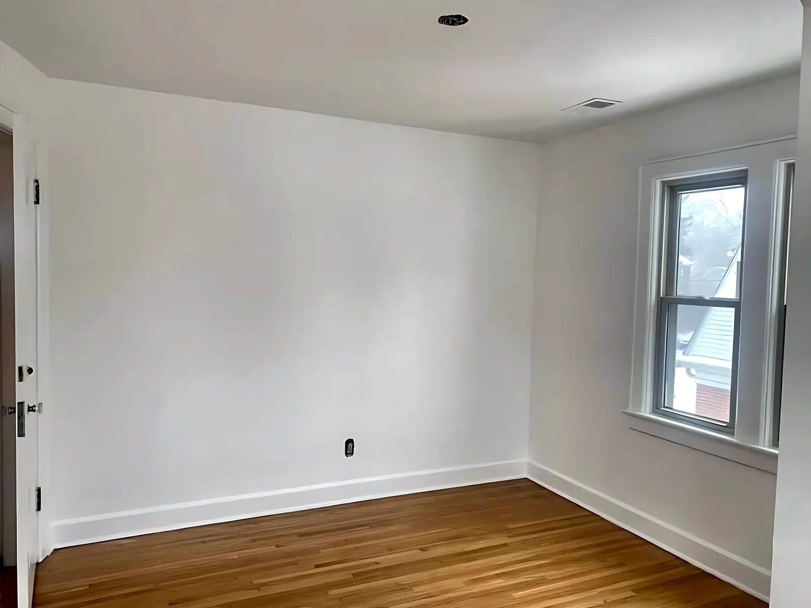 After: empty bedroom