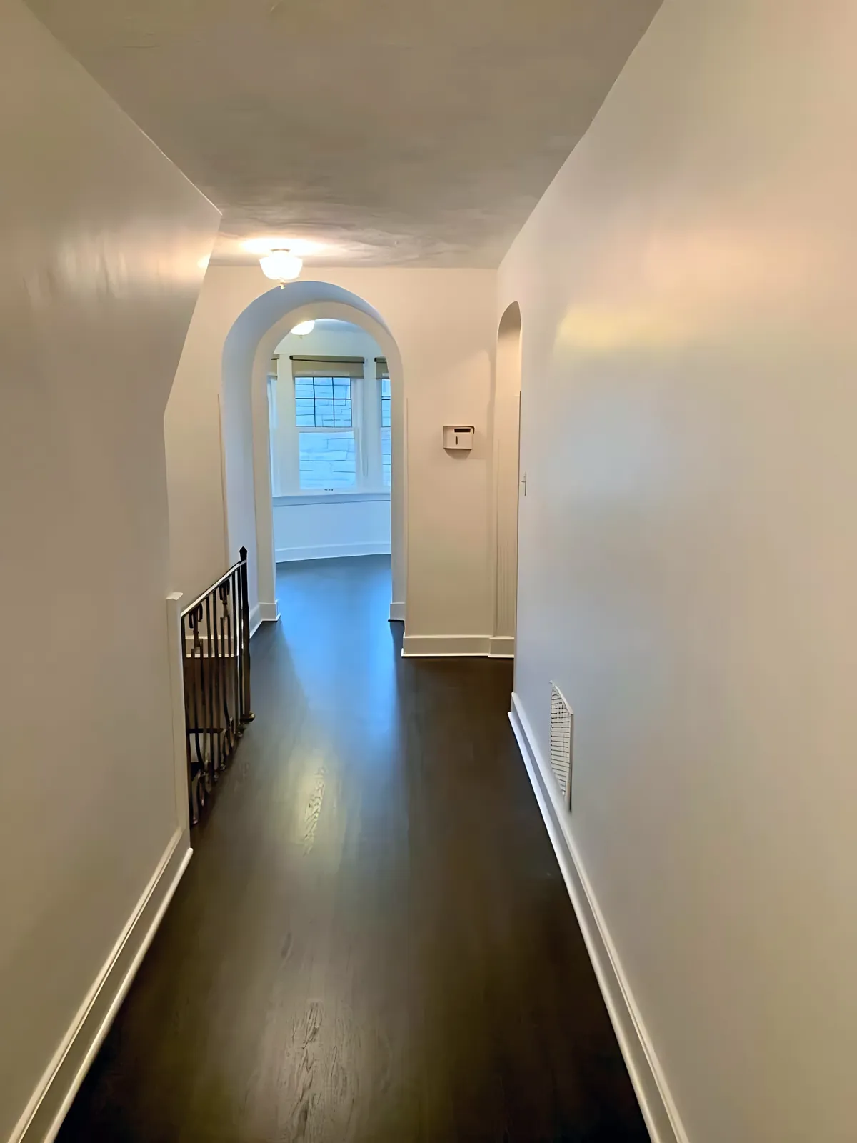 After: upstairs hall