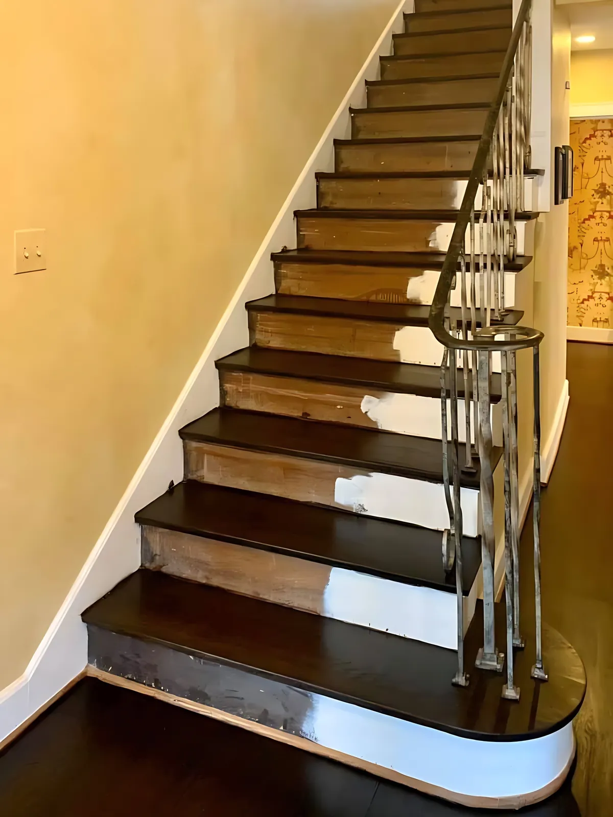 Before: stairwell