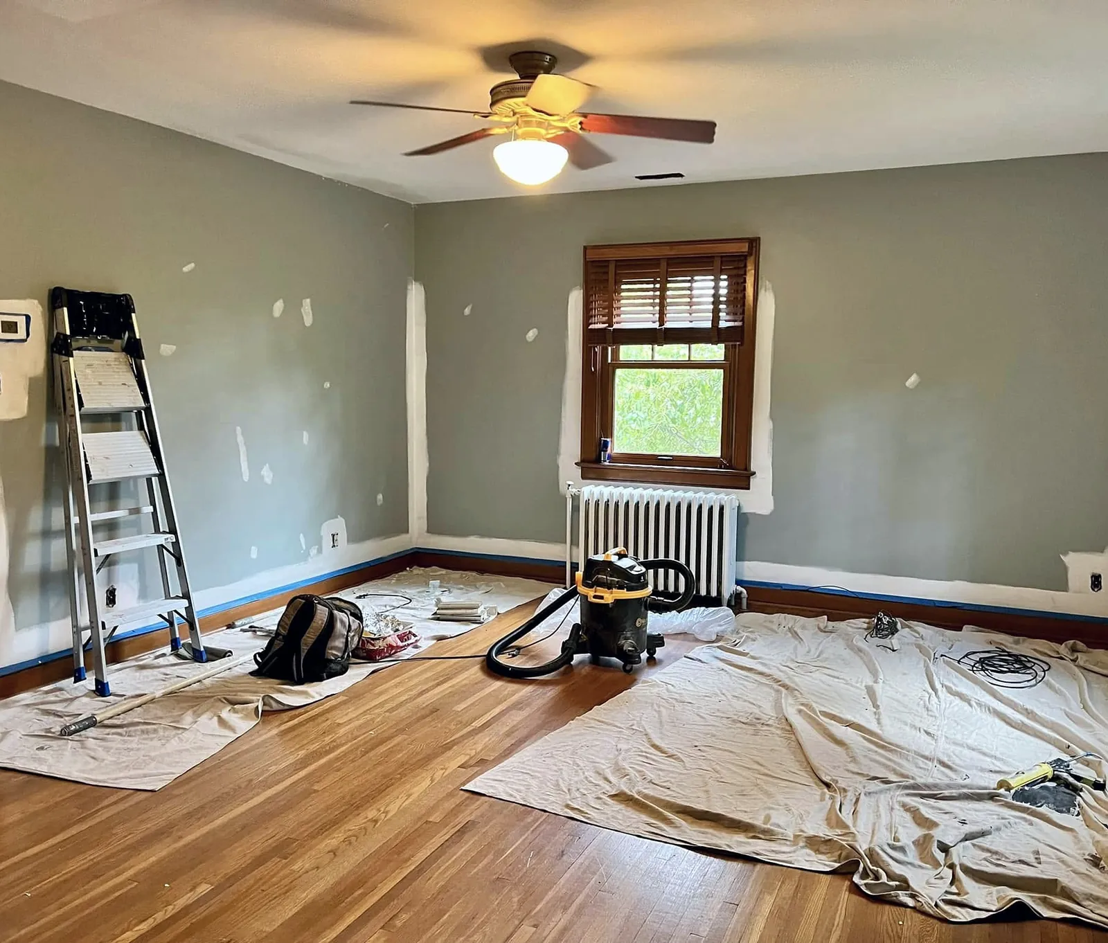 Before: empty bedroom