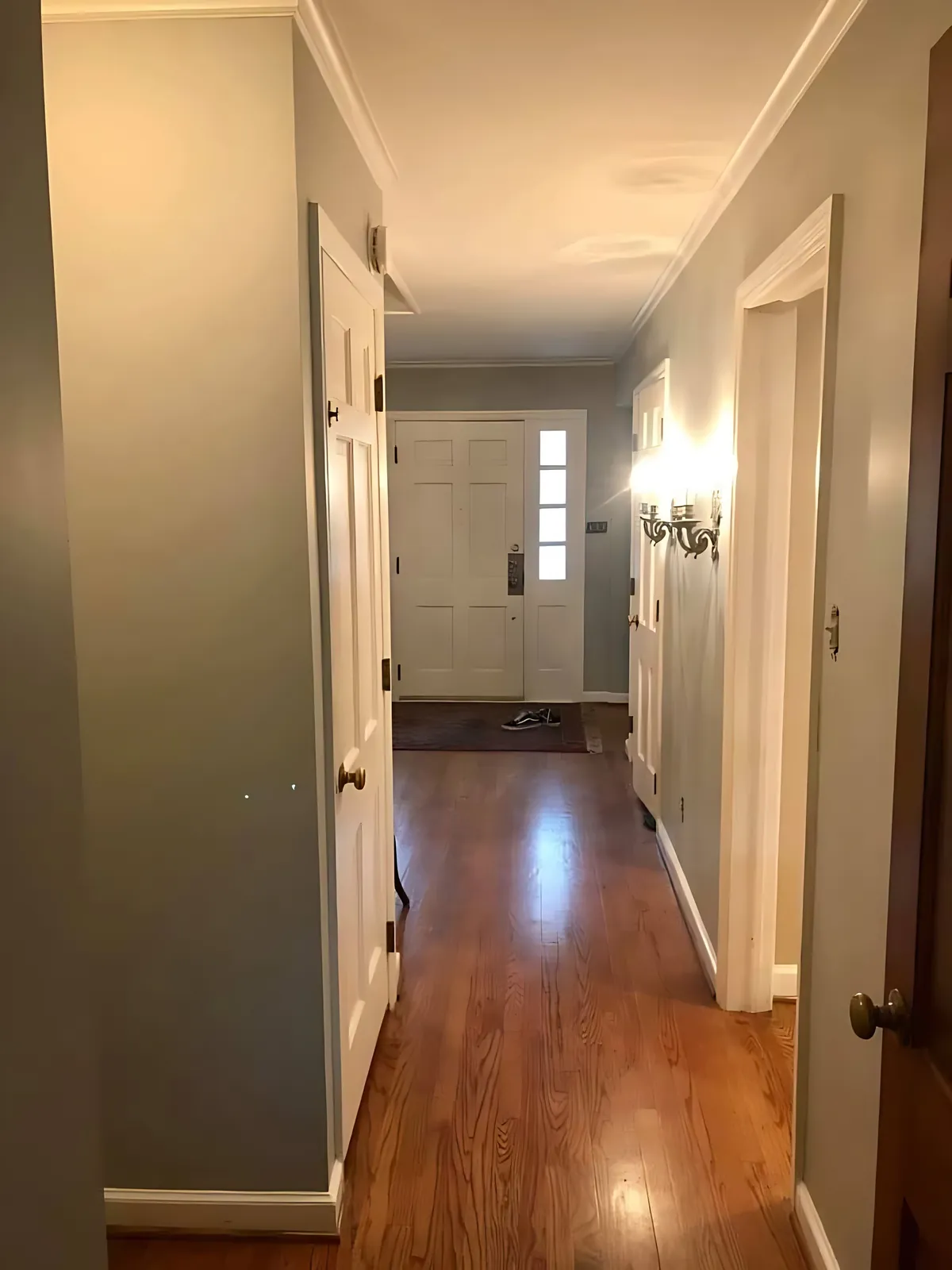 After: front hallway