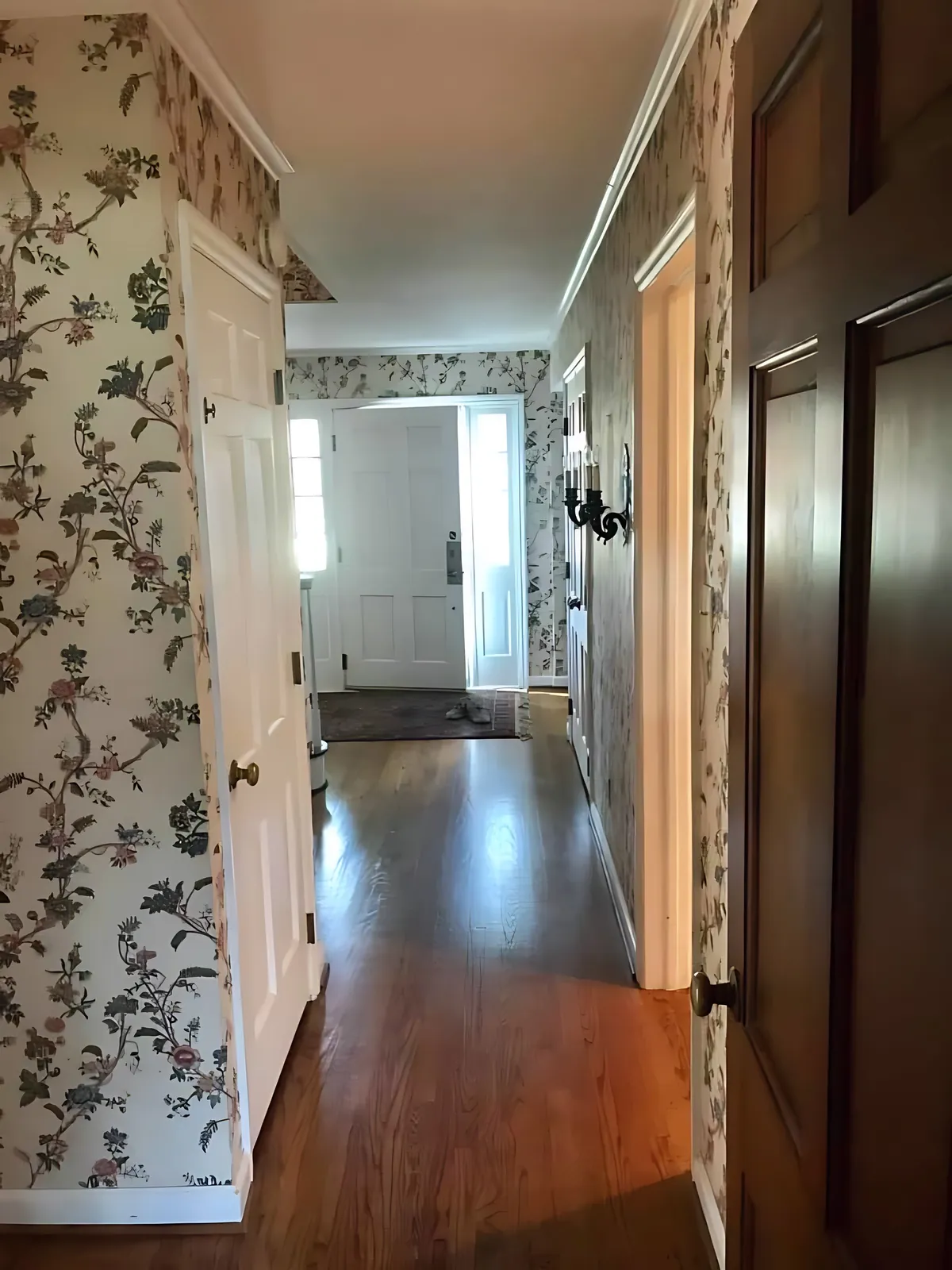 Before: front hallway