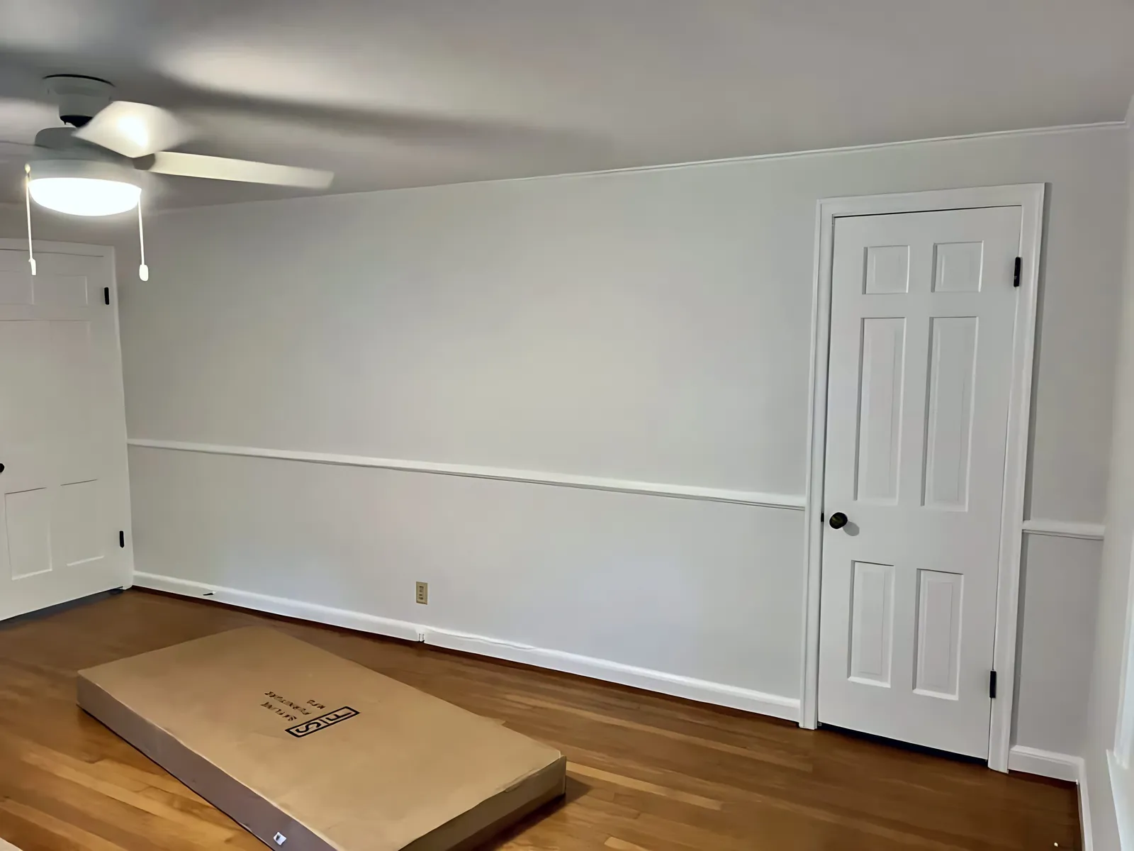 After: empty bedroom